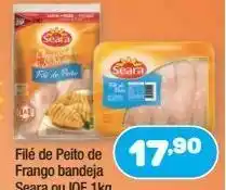 Costazul Supermercados Filé de peito de frango bandeja seara ou iqf 1kg oferta