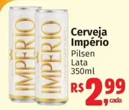 Supermercados Mateus Cerveja Império oferta