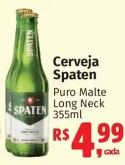 Supermercados Mateus Cerveja Spaten oferta
