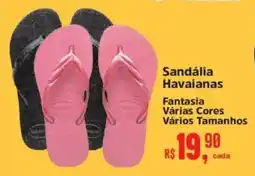 Supermercados Mateus Sandália Havaianas oferta
