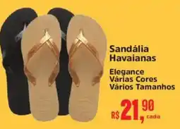 Supermercados Mateus Sandália Havaianas oferta