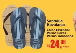 Supermercados Mateus Sandália Havaianas oferta