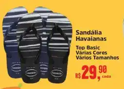 Supermercados Mateus Sandália Havaianas oferta
