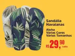 Supermercados Mateus Sandália Havaianas oferta