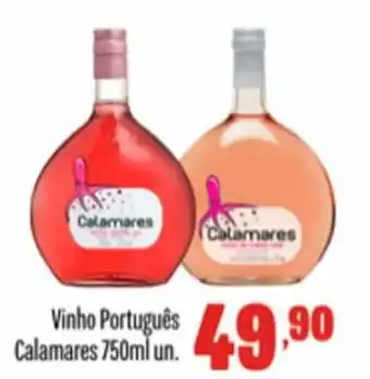Rede Top Vinho Portugues Calamares 750ml un. oferta