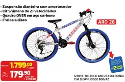 Macavi 123893 -bic colli aro 26 colli grau 21m susp f. disco bco/az oferta