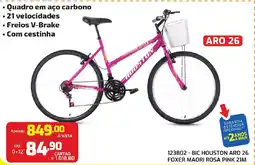 Macavi 123802 - bic houston aro 26 foxer maori rosa pink 21m oferta