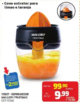 Macavi 119617 - espremedor mallory fruitmax oferta
