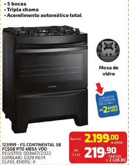 123999 - FG Continental 5B FC5GB pto mesa vdo