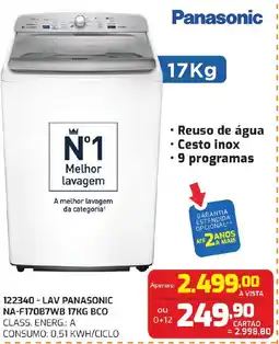 Macavi 122340 - lav Panasonic NA-F170B7WB bco oferta