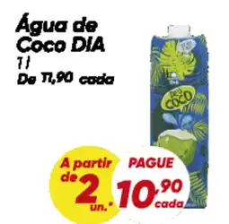 Dia Água de Coco DIA oferta