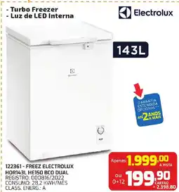 Macavi 122361 Freez Electrolux HOR143l HE150 bco dual oferta