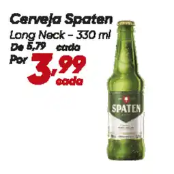 Dia Cerveja Spaten Long Neck oferta