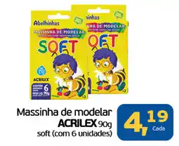 Cometa Supermercados Massinha de modelar ACRILEX oferta