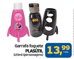 Cometa Supermercados Garrafa foguete PLASÚTIL oferta