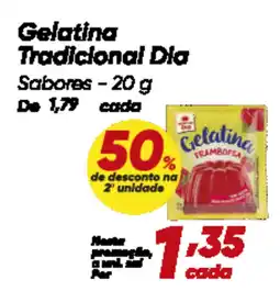 Dia Gelatina Tradicional Dia Sabores oferta