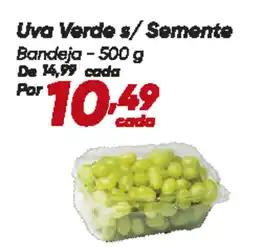 Dia Uva Verde s/Semente Bandeja oferta