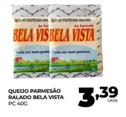 Fort Atacadista Queijo parmesão ralado bela vista oferta