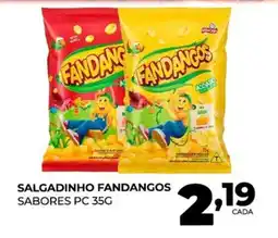Fort Atacadista Salgadinho fandangos sabores pc oferta