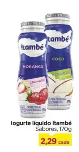 Carrefour logurte líquido Itambé Sabores, oferta