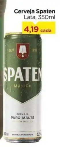 Carrefour Cerveja Spaten Lata, oferta
