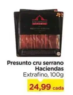Carrefour Presunto cru serrano Haciendas Extrafino, oferta