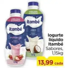 Carrefour logurte líquido Itambé Sabores, oferta