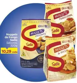 Carrefour Nuggets de frango Sadia Sabores, oferta