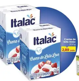 Carrefour Creme de leite Italac oferta