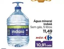 Carrefour Água mineral Indaiá oferta