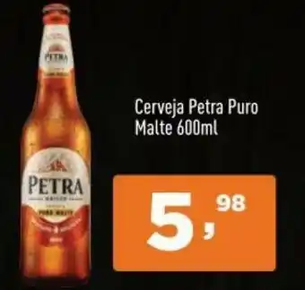Supermercados Pague Menos Cerveja Petra Puro Malte 600ml oferta
