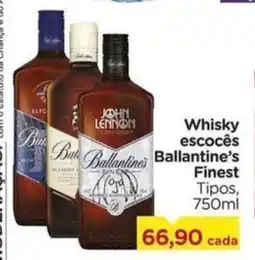Carrefour Whisky escocês Ballantine's Finest Tipos oferta
