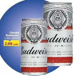 Carrefour Cerveja Budweiser Lata, oferta