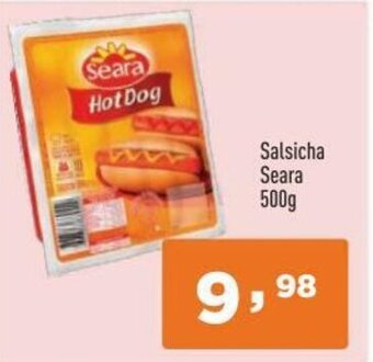 Supermercados Pague Menos Salsicha Seara 500g oferta