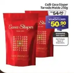 Comper Café Casa Sloper Torrado Moído oferta