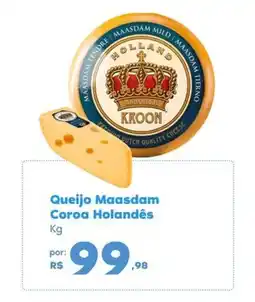 Sam's Club Queijo Maasdam Coroa Holandês oferta