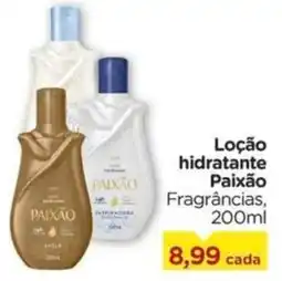 Carrefour Loção hidratante Paixão Fragrâncias, oferta