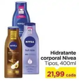 Carrefour Hidratante corporal Nivea Tipos, oferta