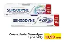 Carrefour Creme dental Sensodyne Tipos, oferta