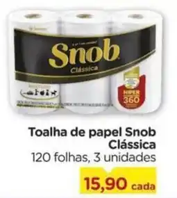 Carrefour Toalha de papel Snob Clássica oferta