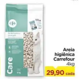 Carrefour Areia higiênica Carrefour oferta