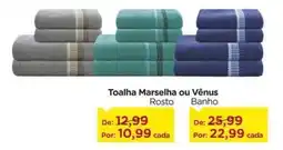 Carrefour Toalha Marselha ou Vênus Rosto oferta