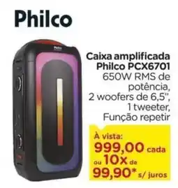 Carrefour Caixa amplificada Philco PCX6701 oferta