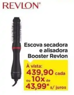 Carrefour Escova secadora e alisadora Booster Revlon oferta
