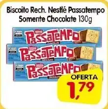 Cercadão Biscoito Rech. Nestlé Passatempo Somente Chocolate oferta