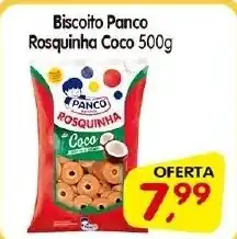 Cercadão Biscoito Panco Rosquinha Coco oferta