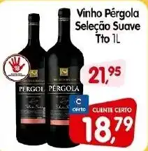 Cercadão Vinho Pérgola Seleção Suave Tto oferta
