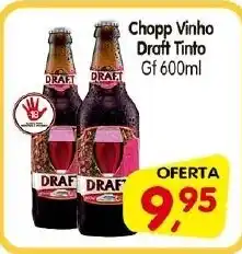 Cercadão Chopp Vinho Draft Tinto Gf oferta