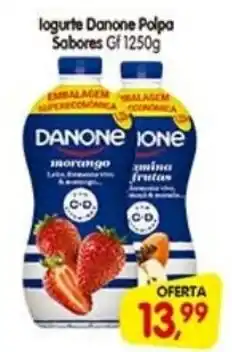 Cercadão logurte Danone Polpa Sabores Gf oferta