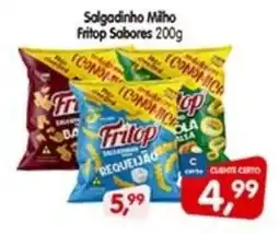 Cercadão Salgadinho Milho Fritop Sabores oferta